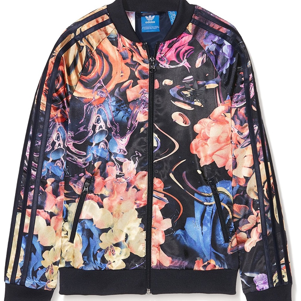 Multicolored Adidas Bomber Jacket